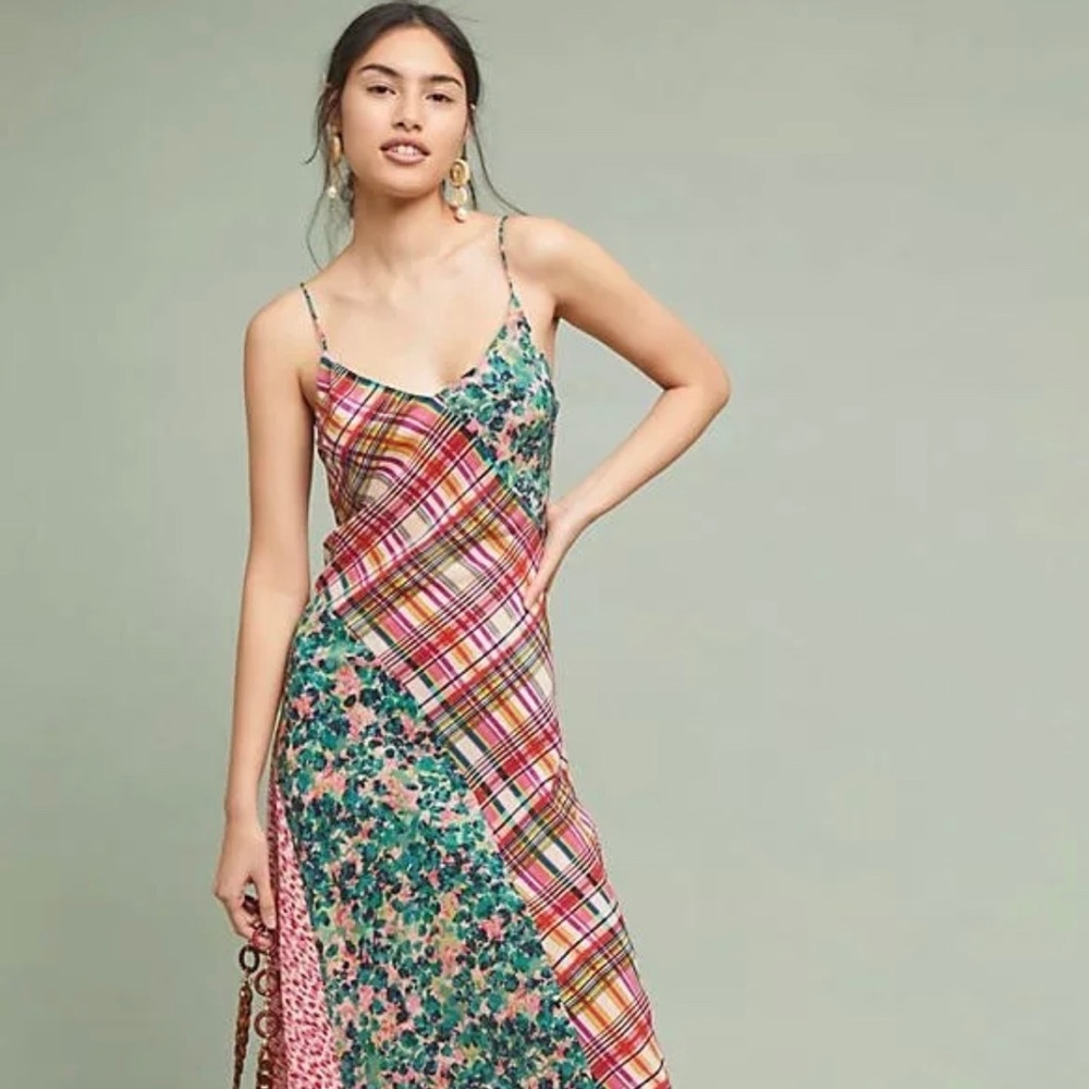 Kachel Anthropologie Slip Dress